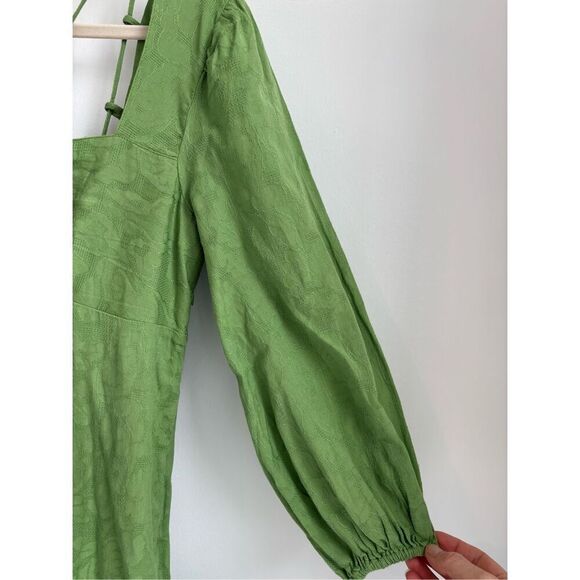 NWT Anthropologie Maeve Low-Back Midi Dress $160, Sz 2 - Picture 6 of 13